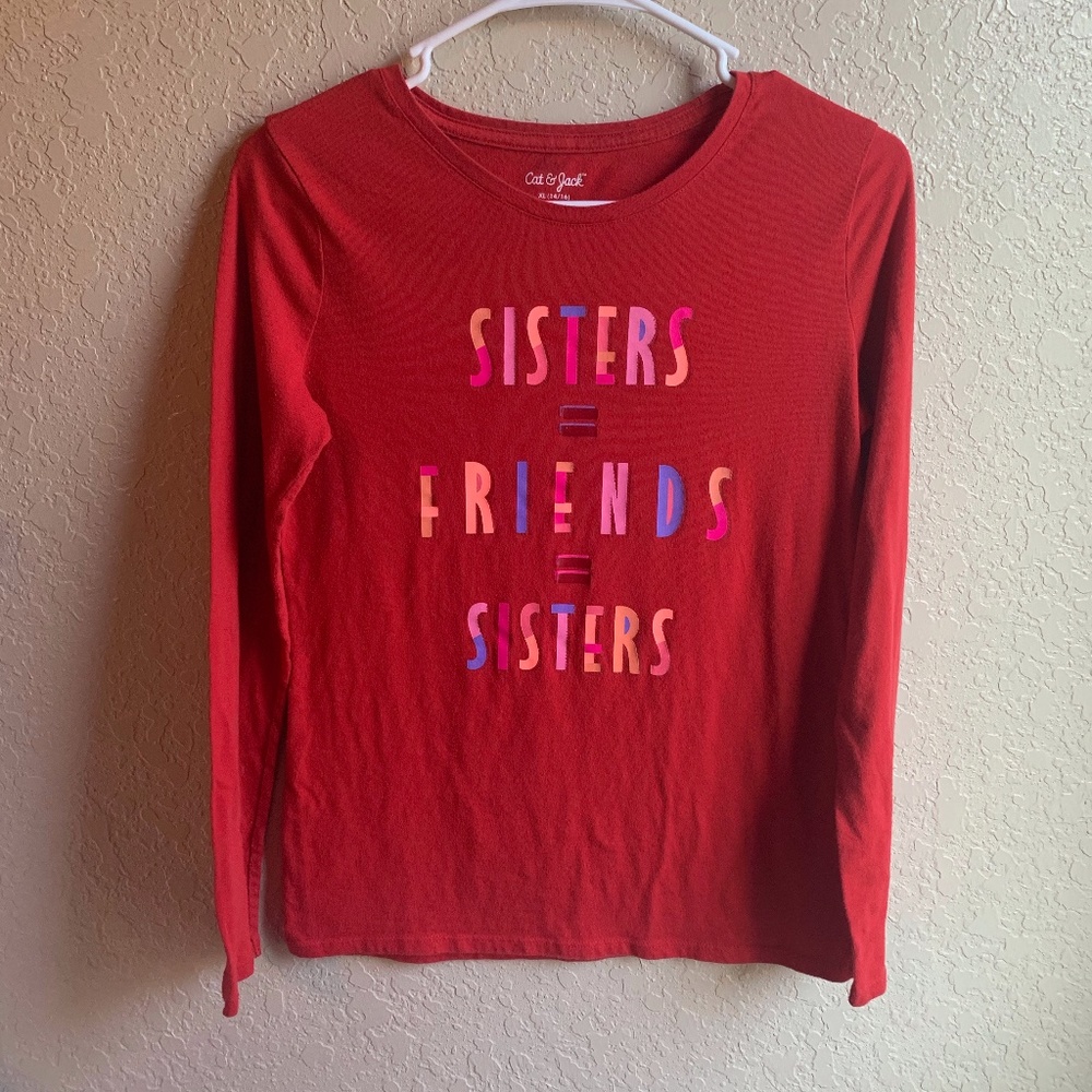 Girls Size XL Cat & Jack Long Sleeve Shirt